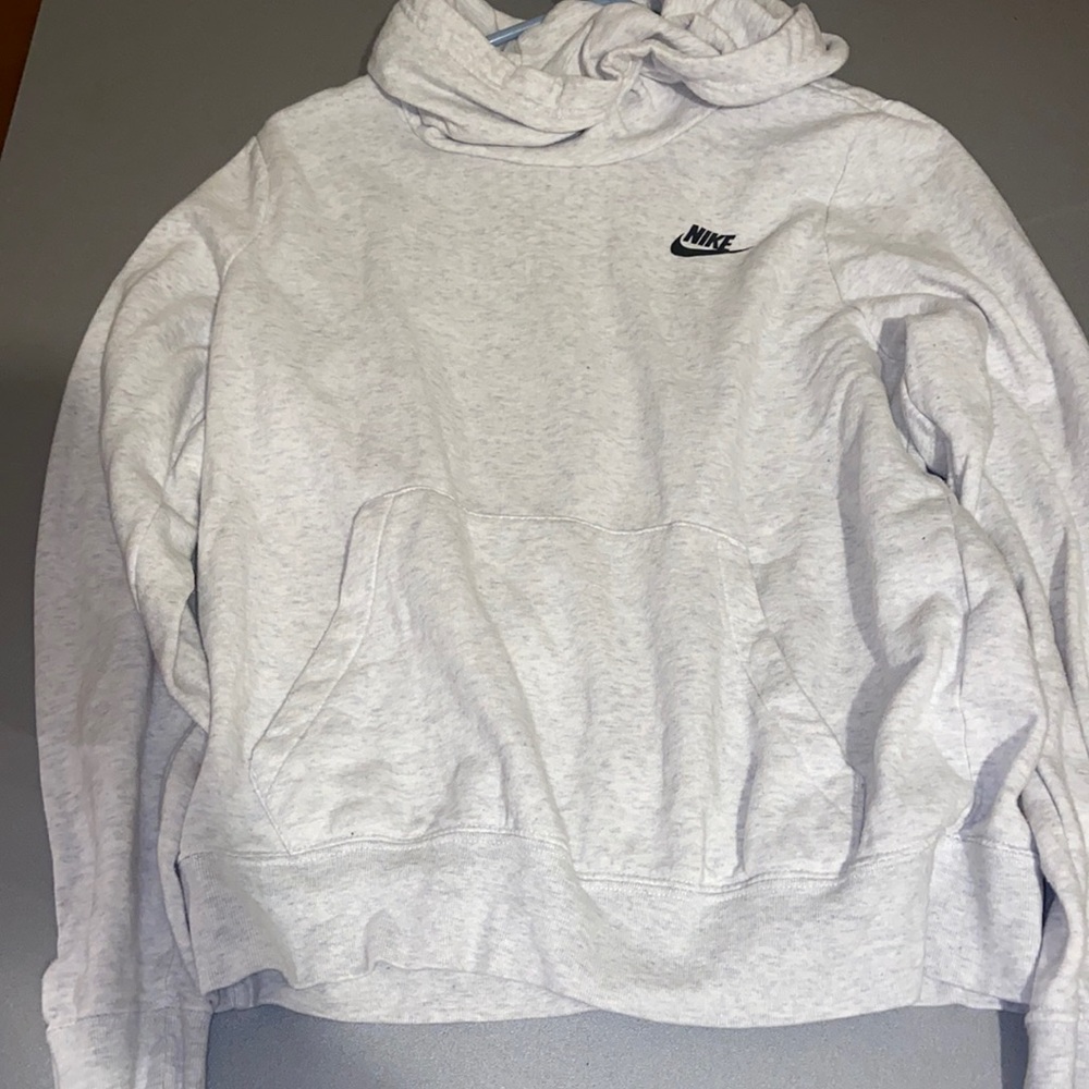 Perfect condition grey Nike cowl neck hoodie💕 send me offers